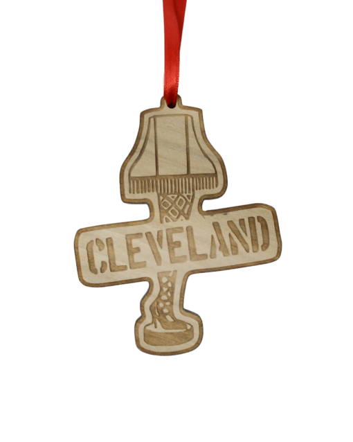 Cleveland Lamp Wood Ornament