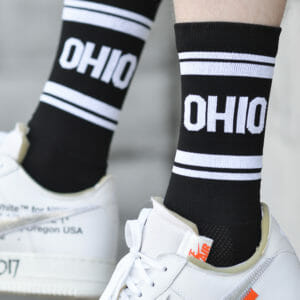 Ohio Black Socks