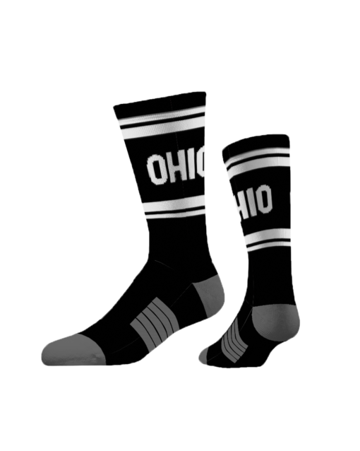 Ohio Black Socks