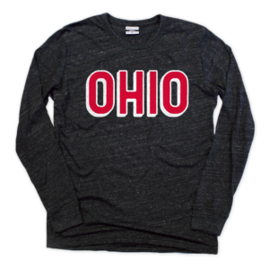 Ohio Black Long Sleeve