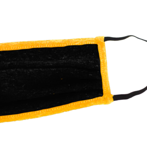 Black/Yellow Cloth Mask