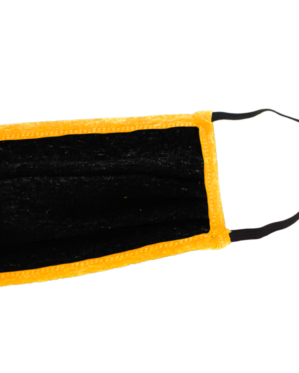Black/Yellow Cloth Mask