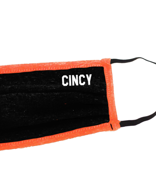 CINCY Black/Orange Mask