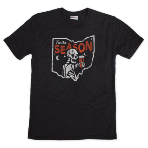 Ohio Season Skeleton T-Shirt