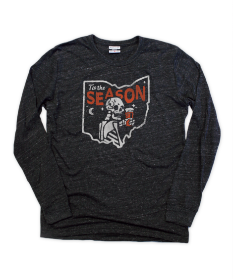 Ohio Season Skeleton Long Sleeve