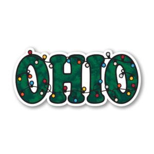 Ohio Lights Sticker - Where I'm Apparel