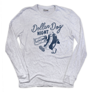 Vintage Dollar Dog Night Long Sleeve T-Shirt