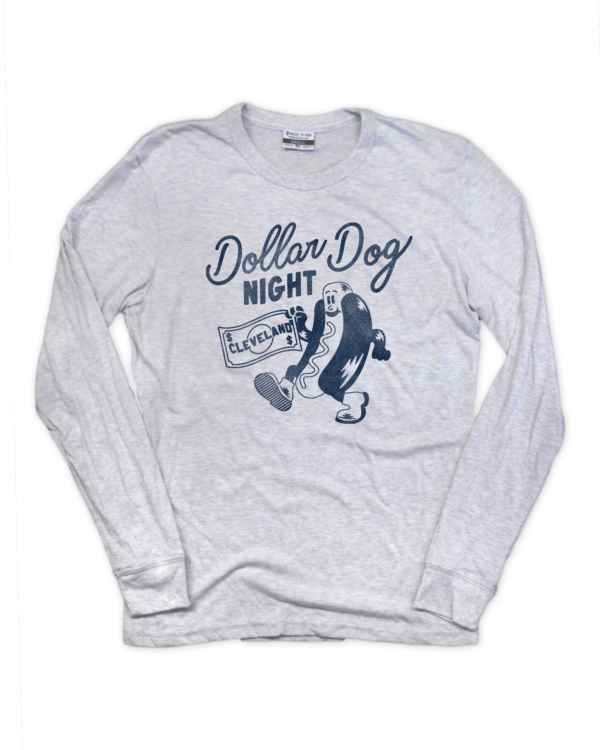 Vintage Dollar Dog Night Long Sleeve T-Shirt