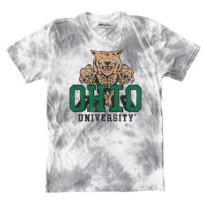 OU Bobcat Jump Tie Dye T-Shirt