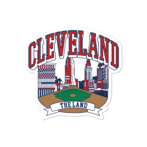 Cleveland Field Sticker - Where I'm Apparel
