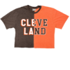 Cleve Land Split Crop Top