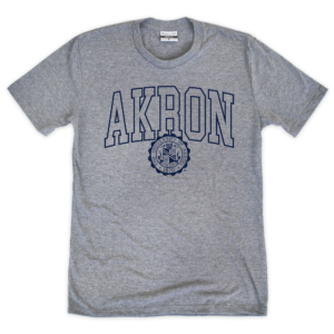 Akron Outline Stamp