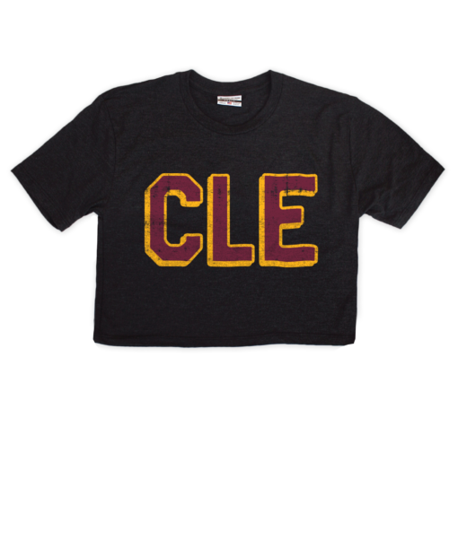 CLE Block Crop Top T-Shirt