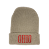 Ohio Leather Patch Trucker Hat