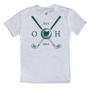 Golf Club Cross Ohio Front/Back T-Shirt