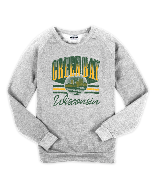 Green Bay Retro Gradient Sweatshirt
