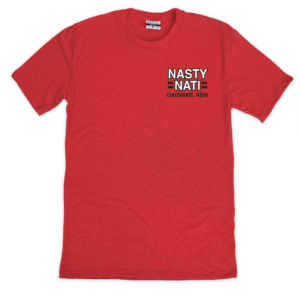 Nasty Nati F/B Patch Red