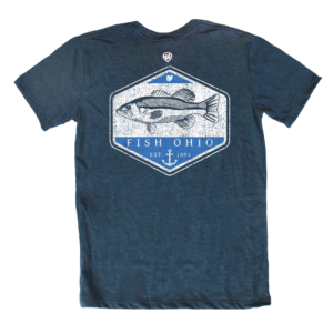 Fish Anchor Patch Front/Back T-Shirt