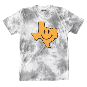 Texas Smiley Tie Dye