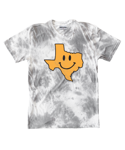 Texas Smiley Tie Dye