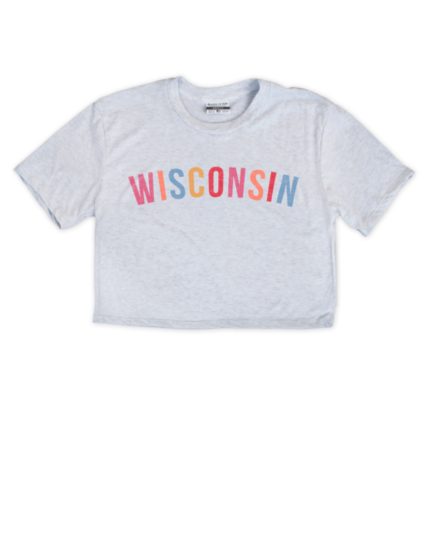 Wisconsin Pastels Crop Top