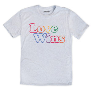 Love Wins Ash T-Shirt