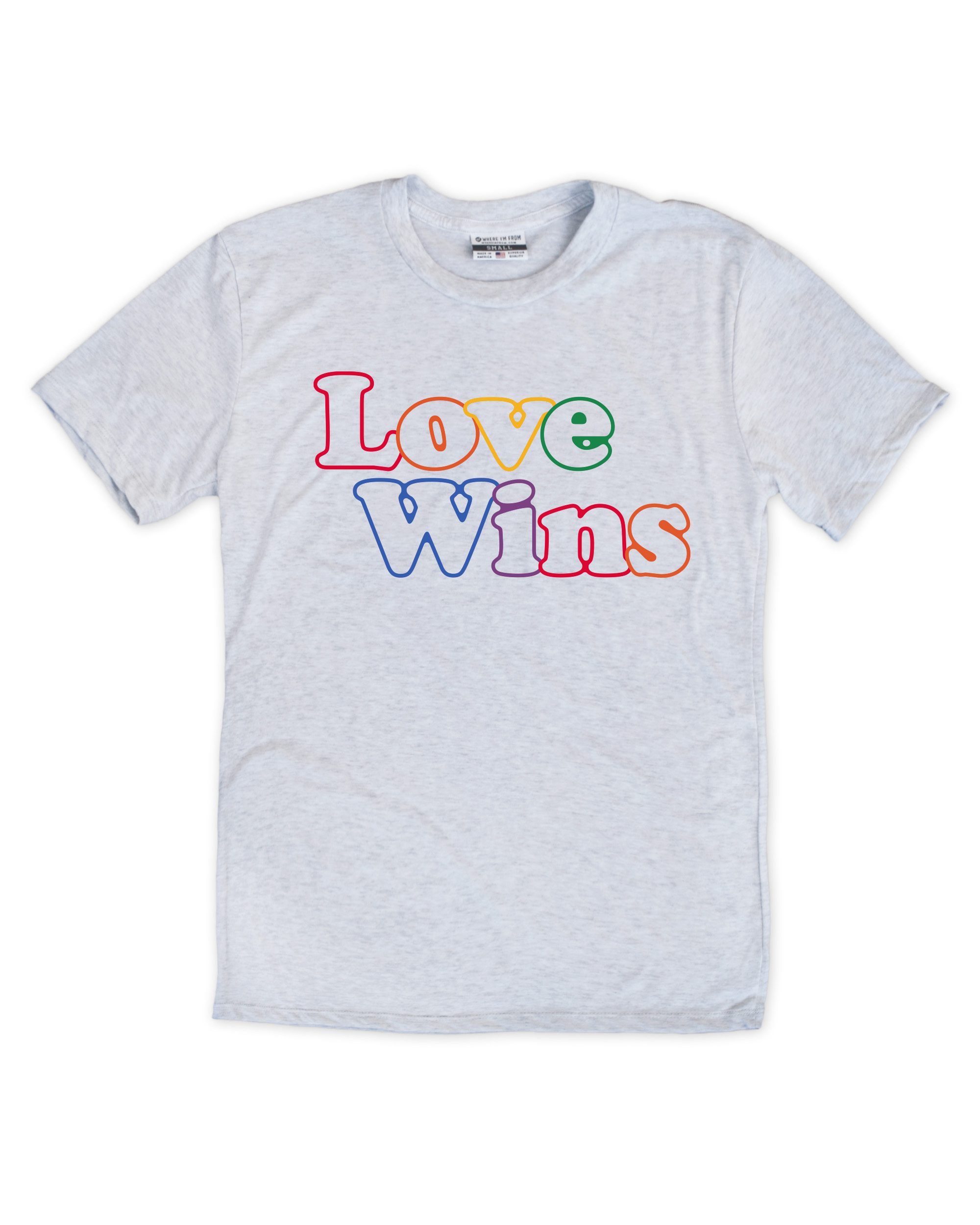 Love Will Always Win Rainbow Pride Flag Toddler T-Shirt - Free to