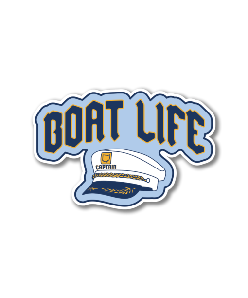 Boat Life Sticker Sticker