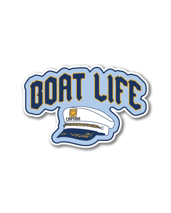 Boat Life Sticker - Where I'm Apparel