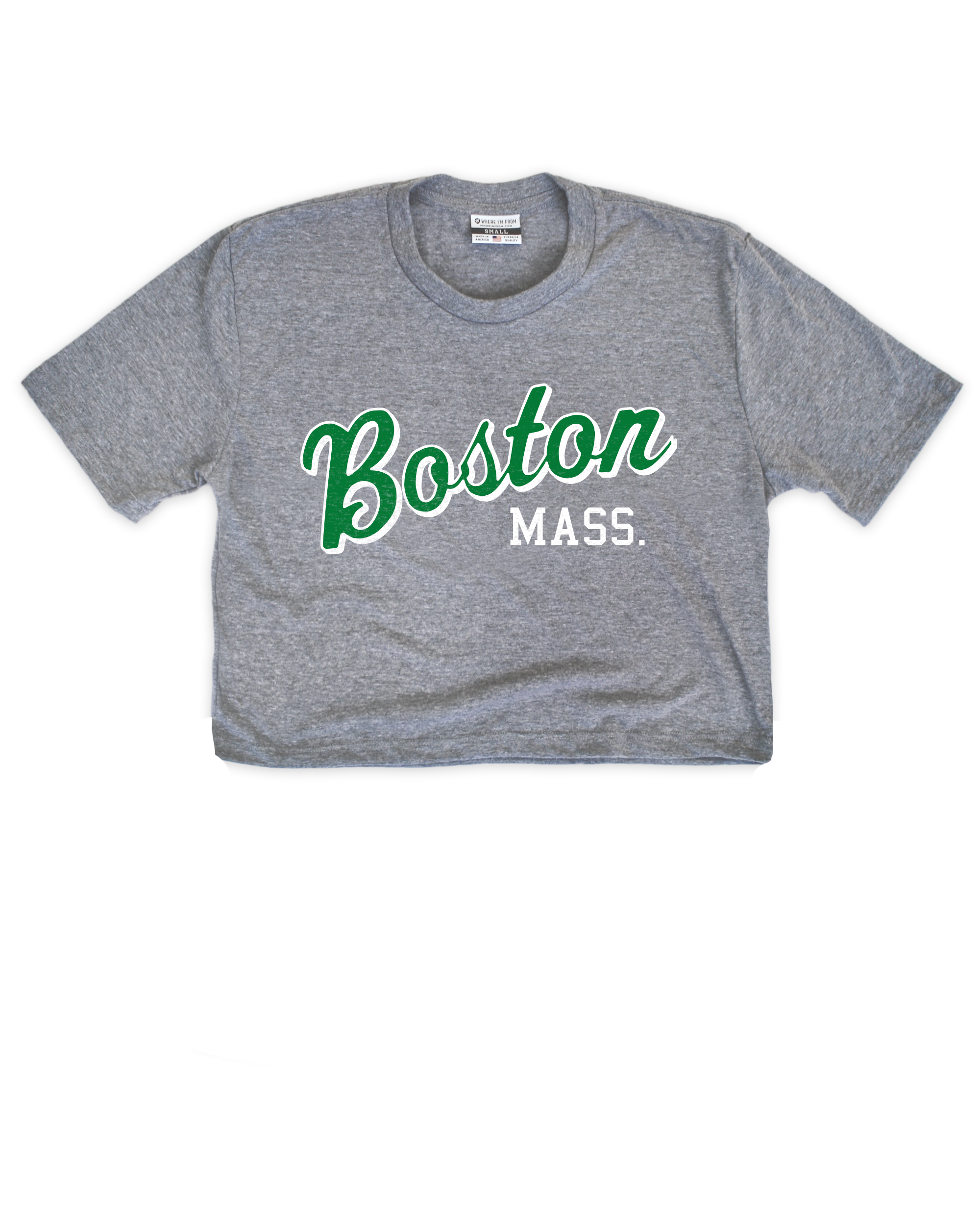 Boston Mass Crop Top