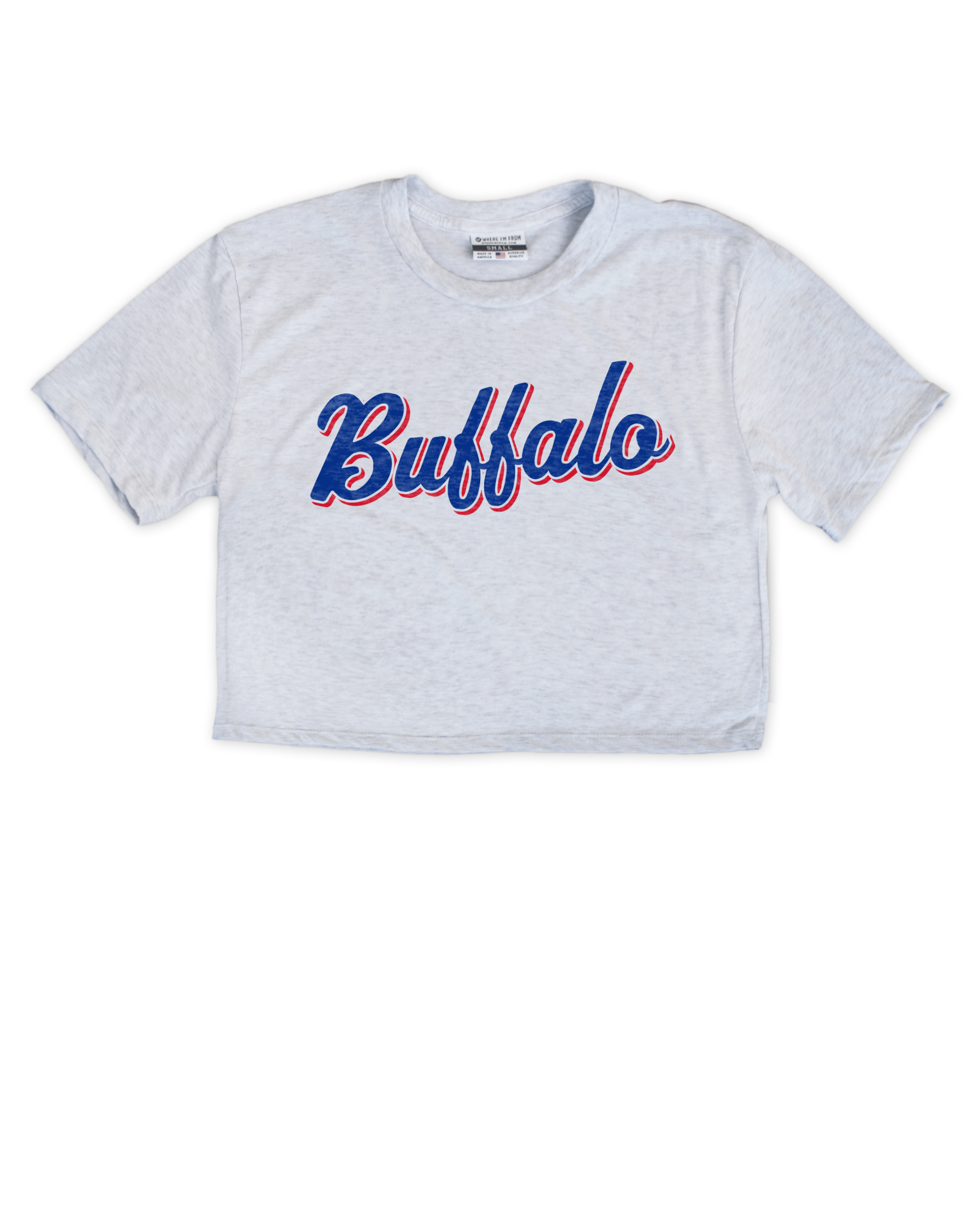 Buffalo Script Crop Top