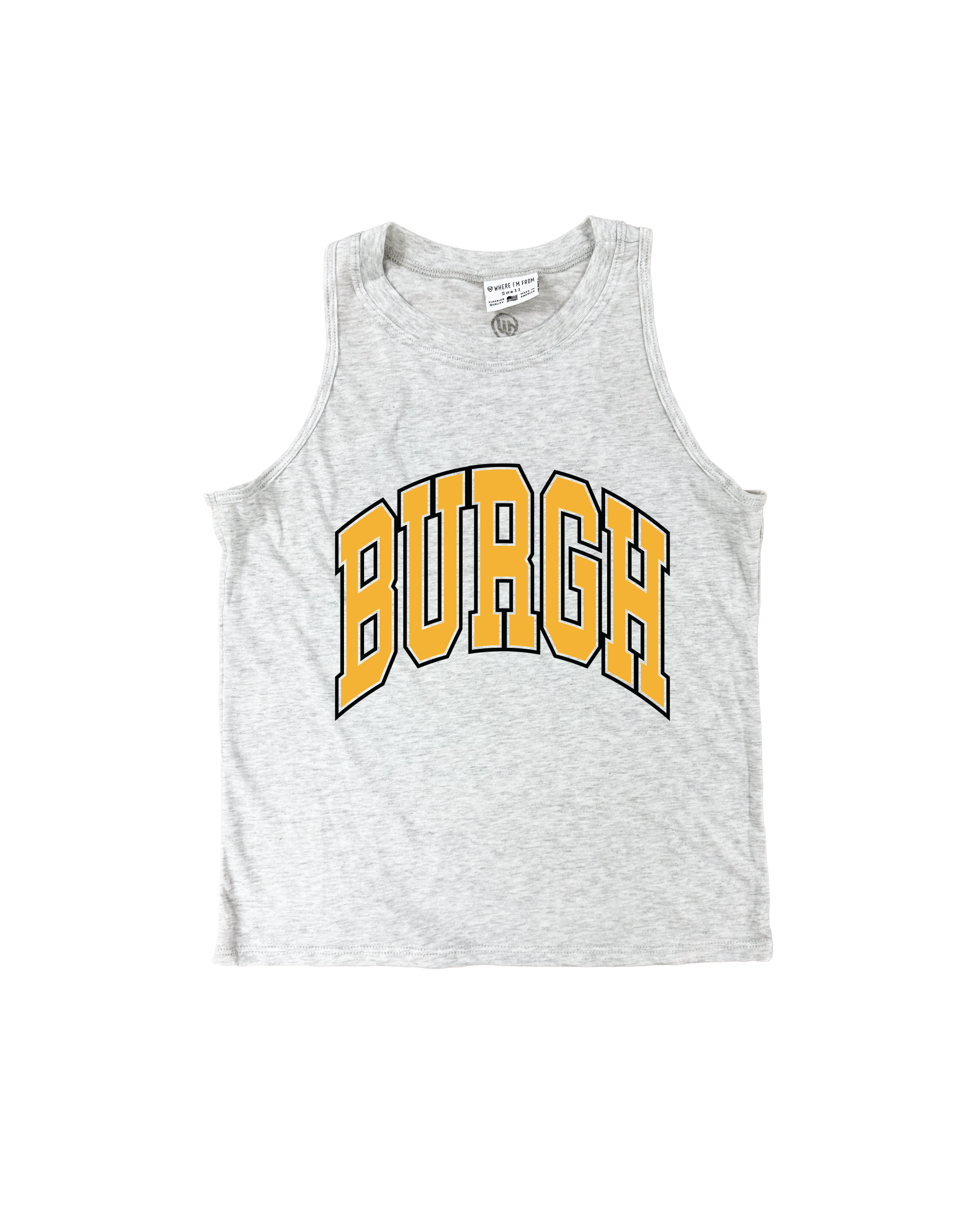 Burgh Oversized Ash Relaxed Tank