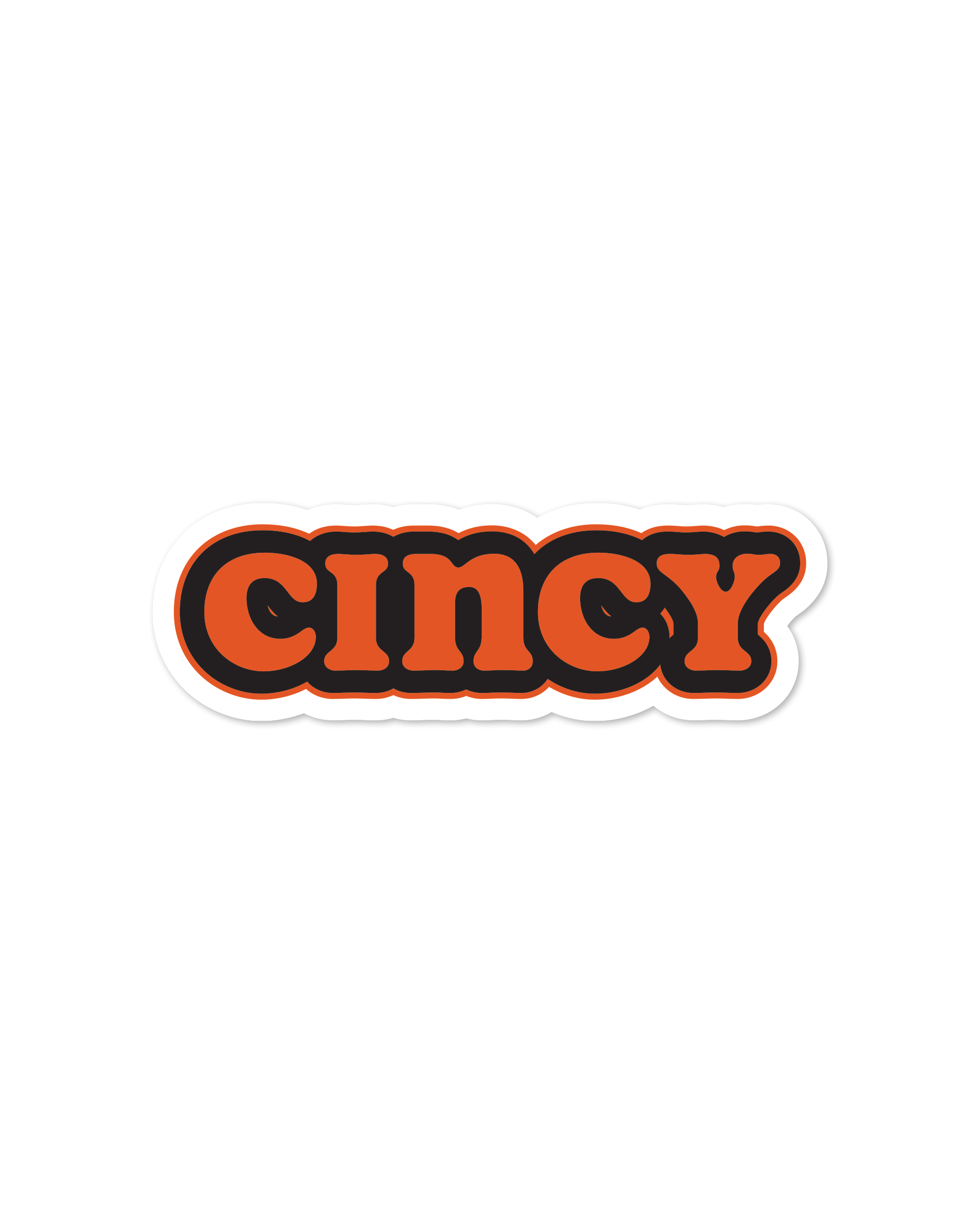 Cincy Sticker Sticker