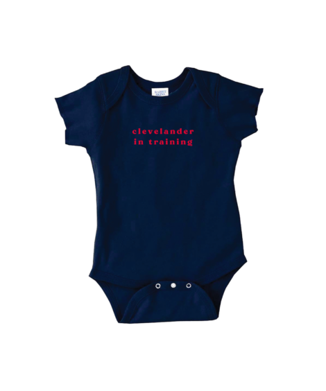 Clevelander In Training Navy Onesie