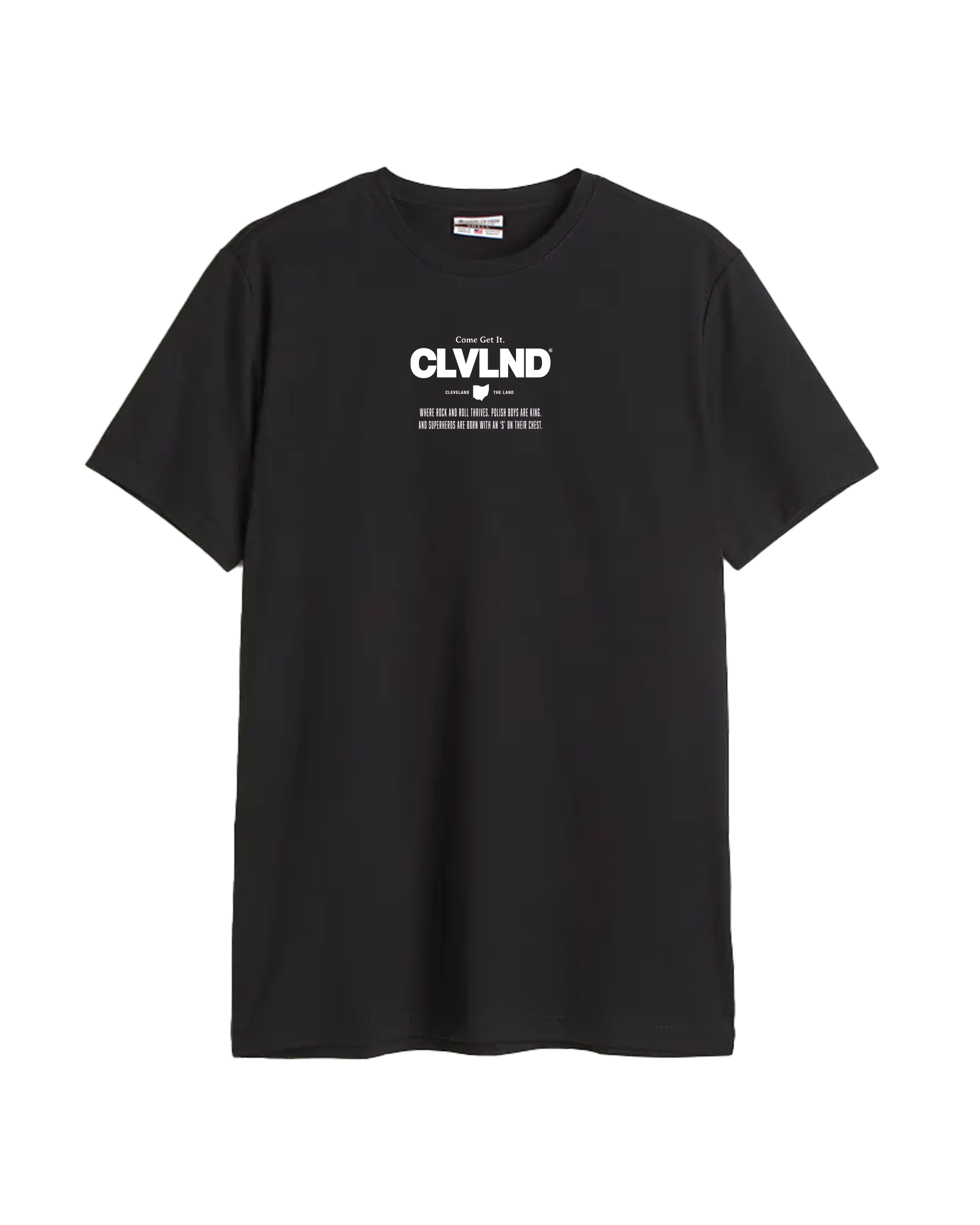Clvlnd Come Get It Cotton Crew T-Shirt