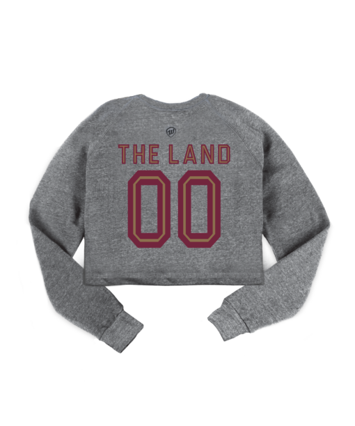 Cleveland Arch Jersey Crop Sweatshirt