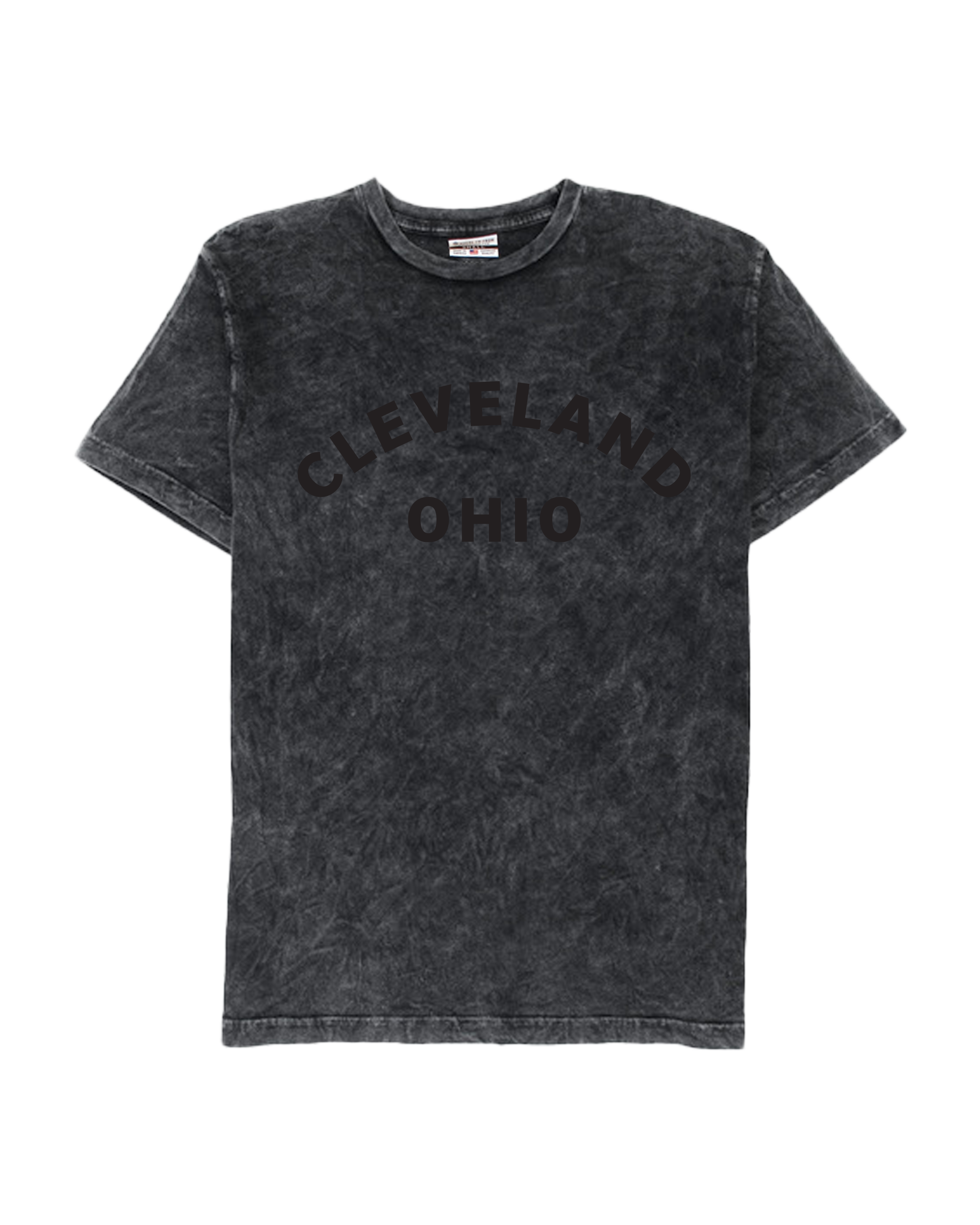 Cleveland Ohio Mineral Wash Crew T-Shirt