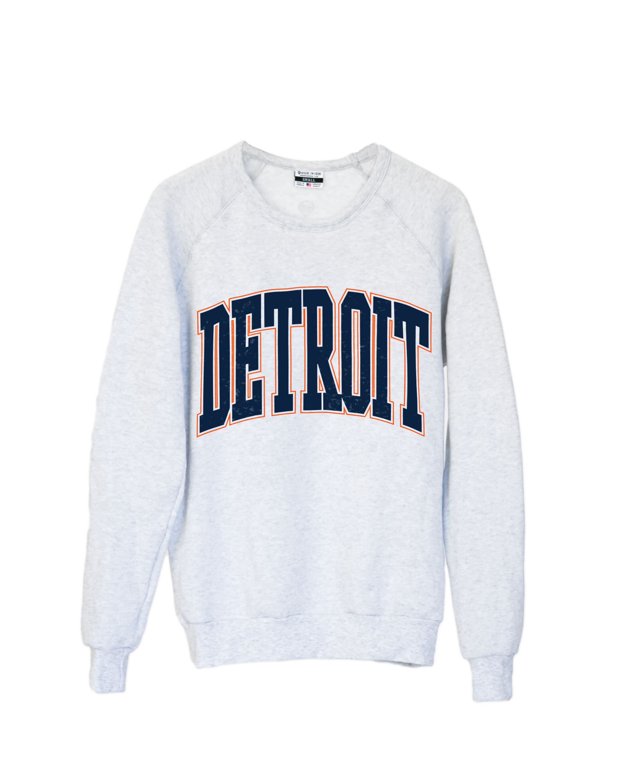 Detroit Oversized Ash Sweatshirt