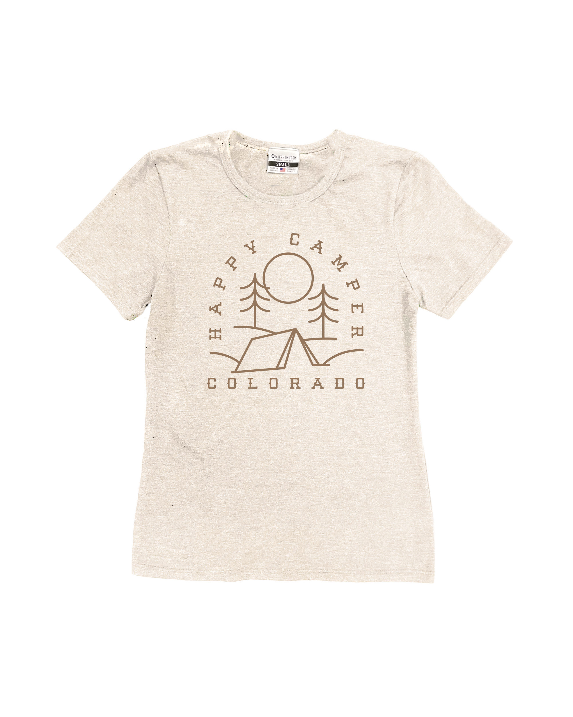 Happy Camper Colorado Women’s T-shirt