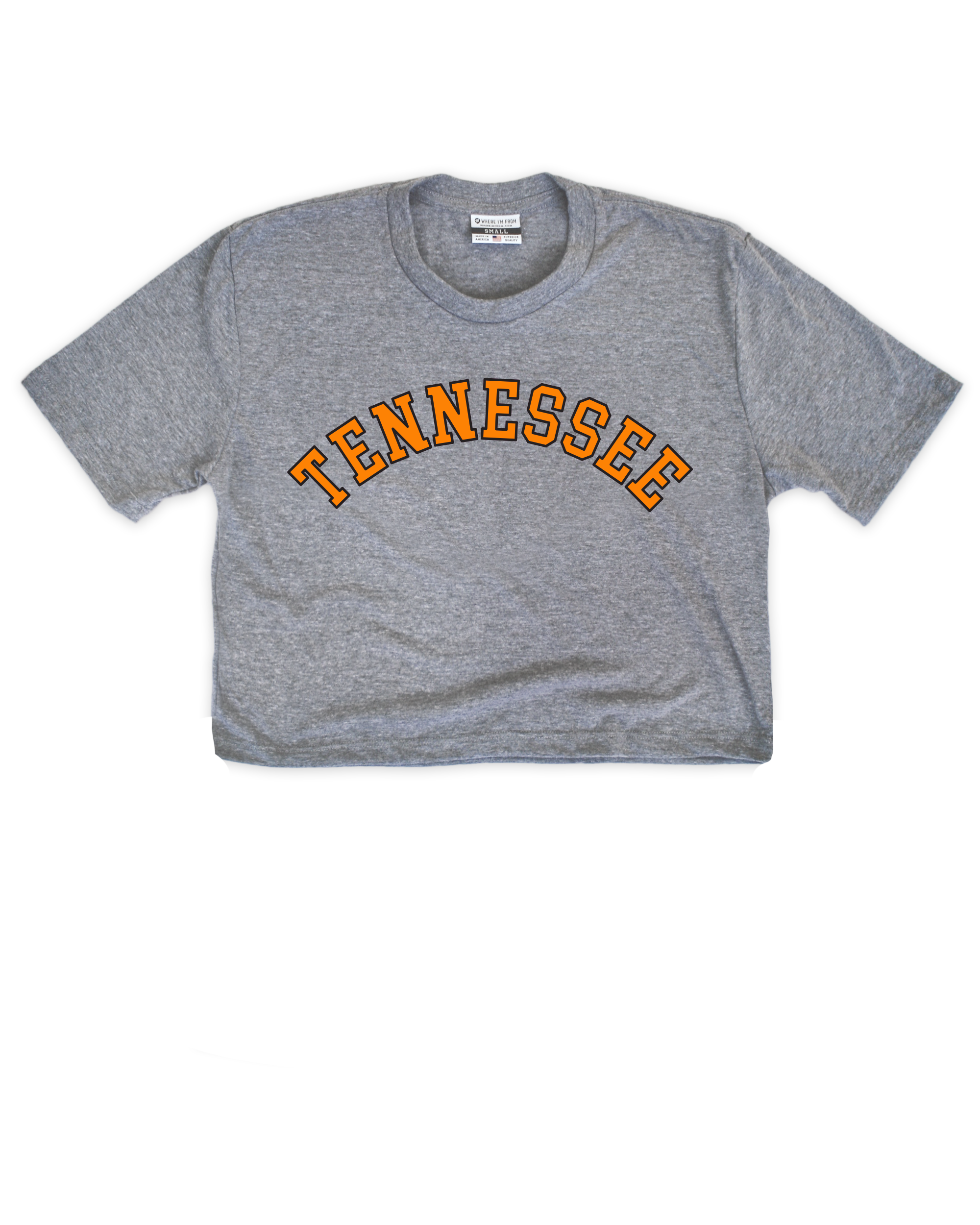 TN Knoxville Jersey Crop Top