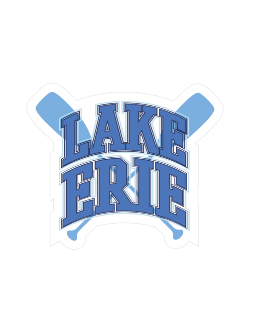 Lake Erie Paddles Sticker Sticker