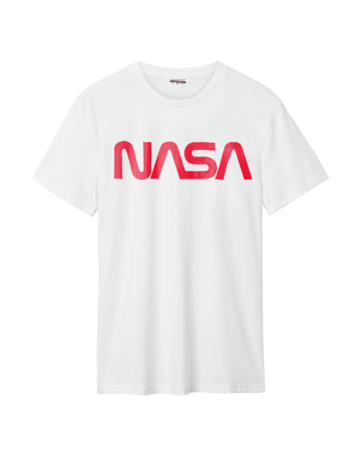 NASA Red Logo Cotton Crew