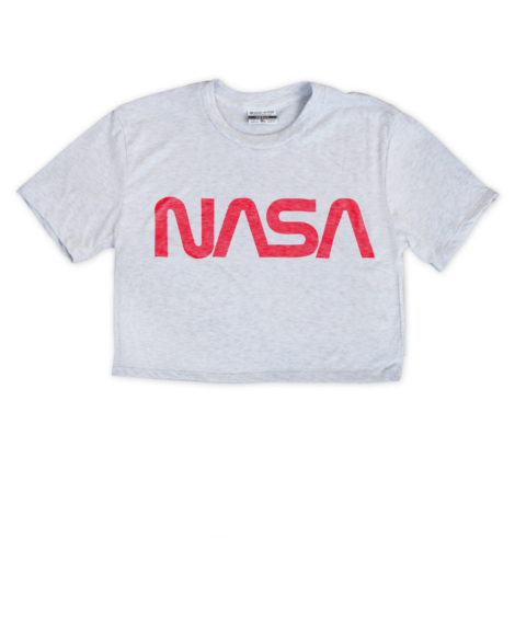 NASA Red Logo Crop Top