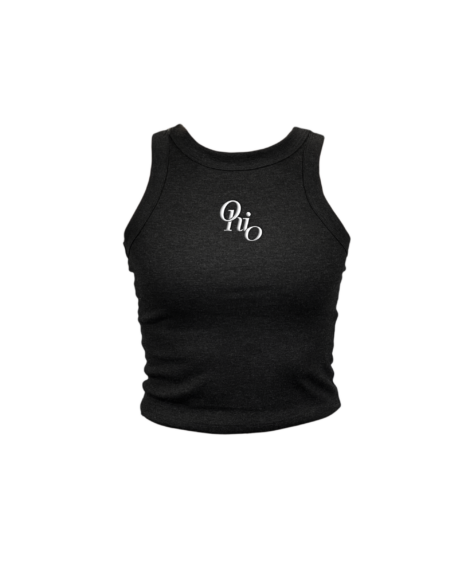 Ohio Embroidered High Neck Tank
