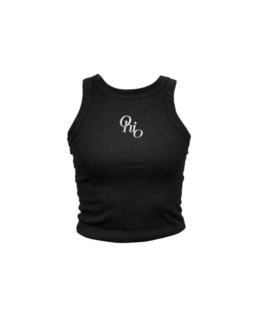 Ohio Embroidered High Neck Tank