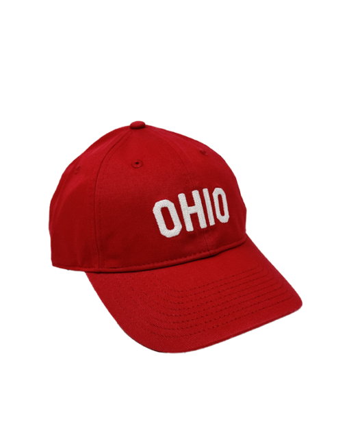 Simple Ohio Red Dad Hat Hat