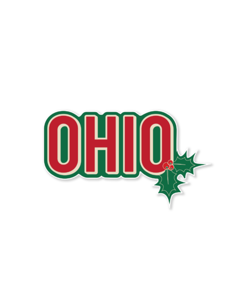 Ohio Holly Sticker Sticker