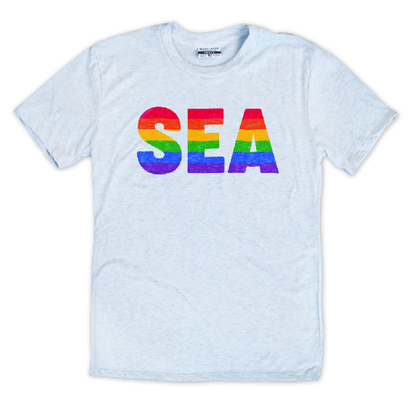 SEA Pride Lines Crew T-Shirt