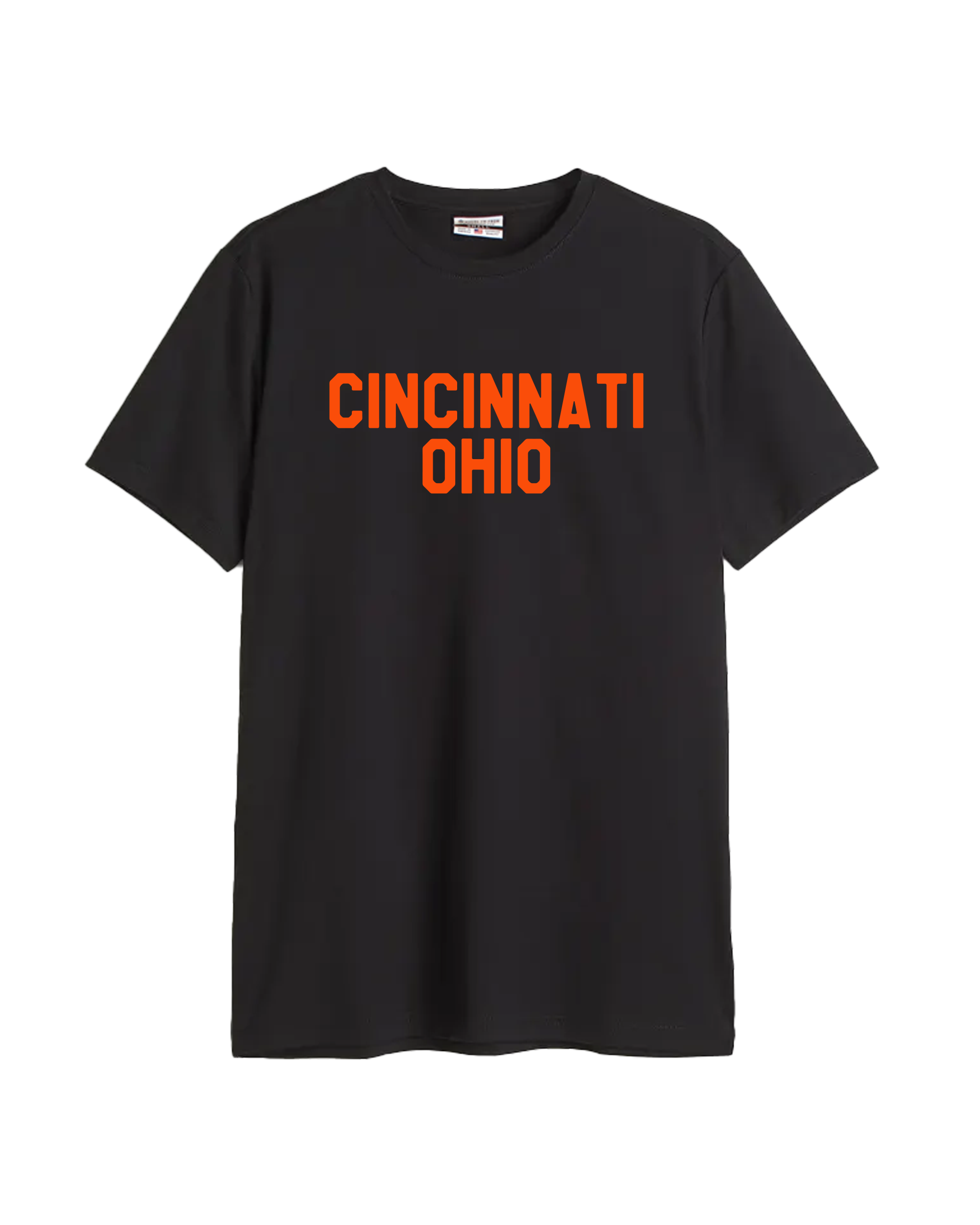 Simple Cincinnati Cotton Crew T-Shirt