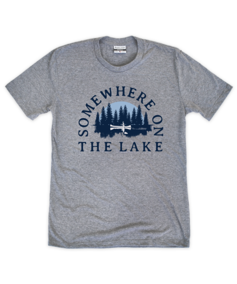 Somewhere On The Lake Crew T-Shirt
